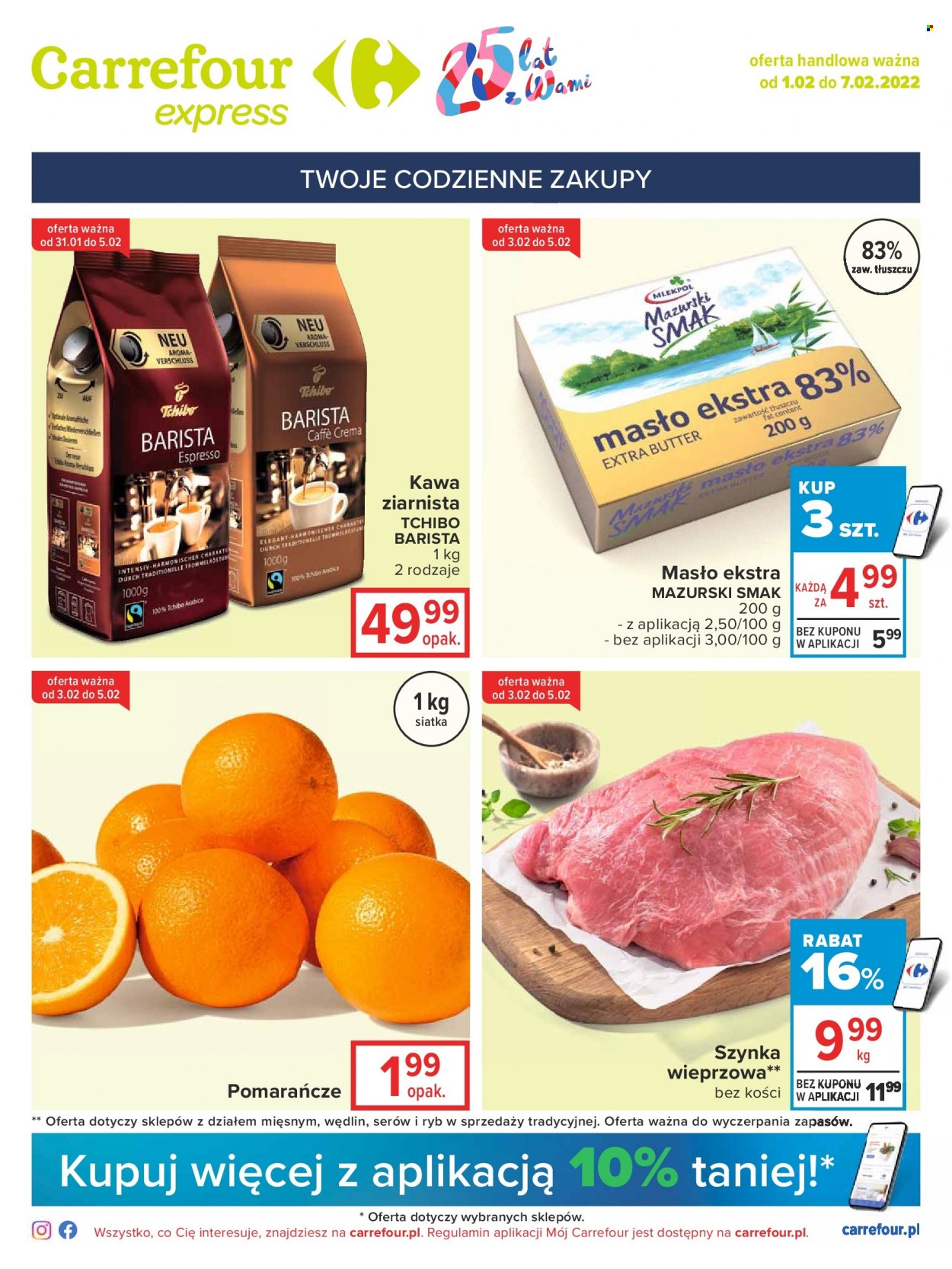 Gazetka Carrefour Express - 1.02.2022 - 7.02.2022. Strona 1
