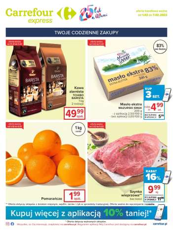 Gazetka Carrefour Express - 1.02.2022 - 7.02.2022.