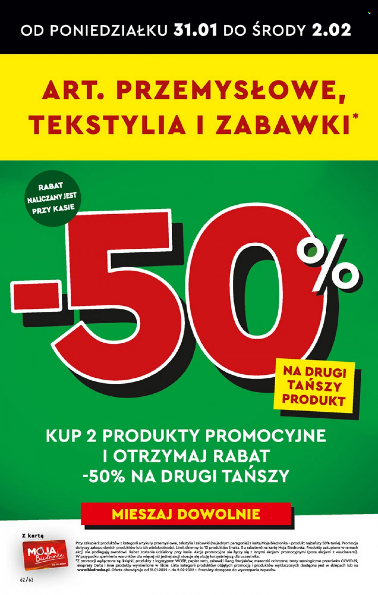 Gazetka Biedronka - 31.01.2022 - 5.02.2022. Strona 62