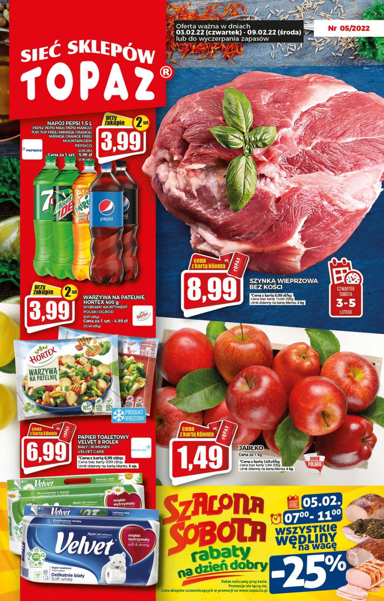 Gazetka Topaz - 3.02.2022 - 9.02.2022. Strona 1