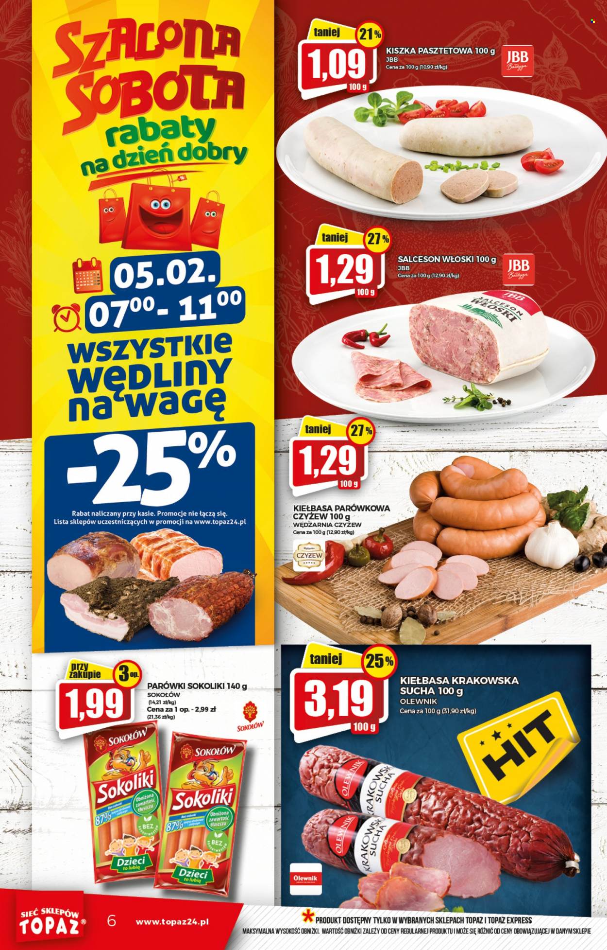 Gazetka Topaz - 3.02.2022 - 9.02.2022. Strona 6