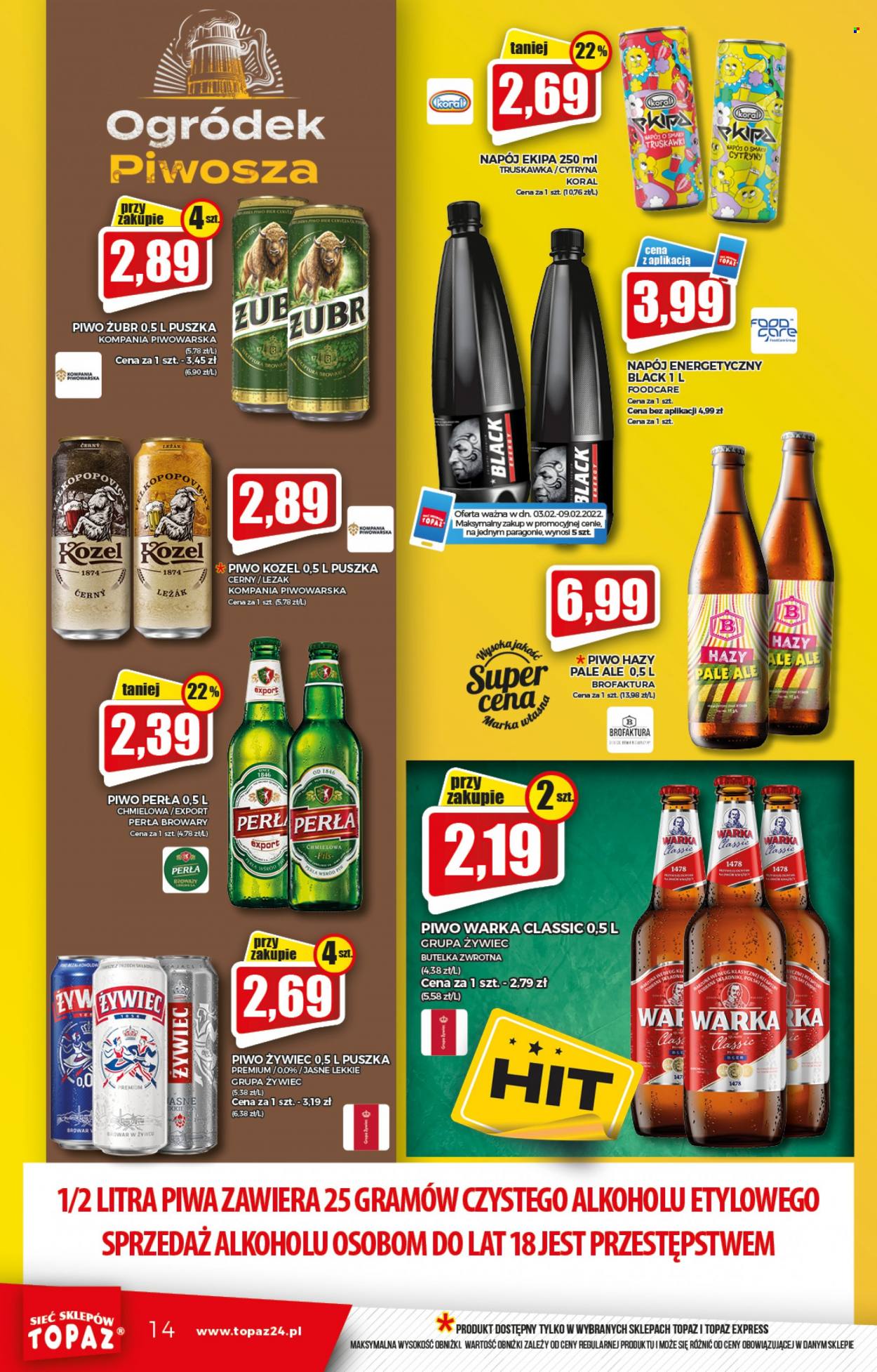 Gazetka Topaz - 3.02.2022 - 9.02.2022. Strona 14