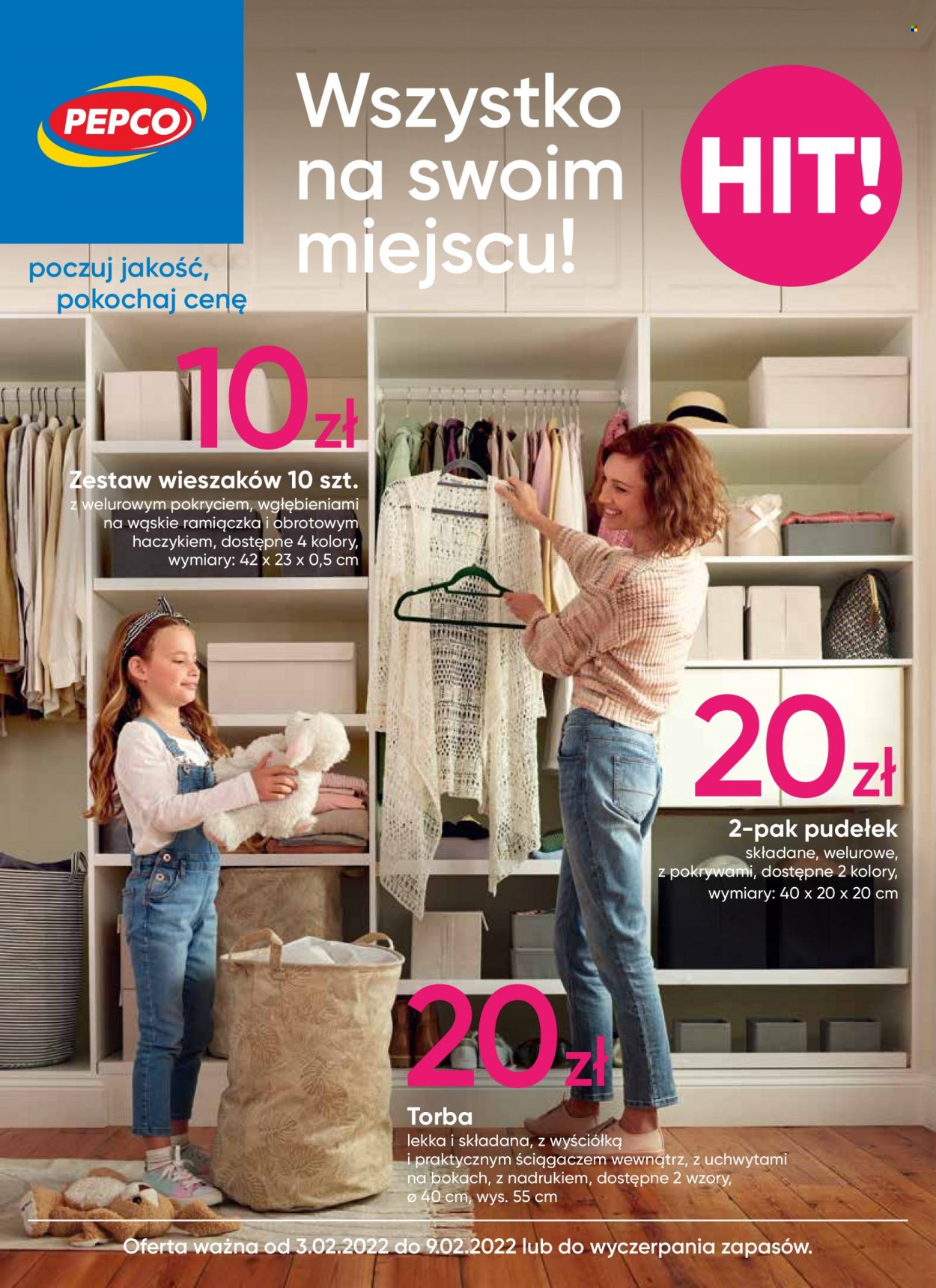 Gazetka Pepco - 3.02.2022 - 9.02.2022. Strona 1