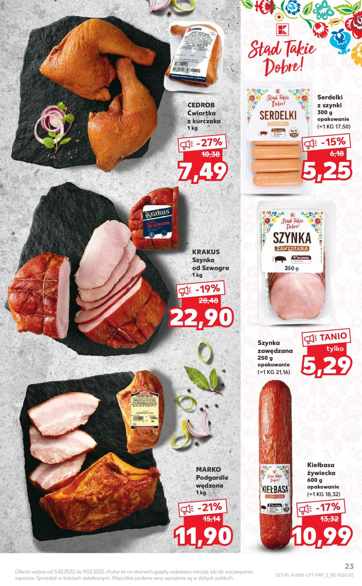 Gazetka Kaufland - 3.02.2022 - 9.02.2022. Strona 23
