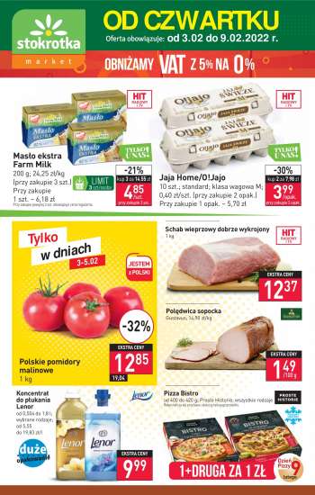 Gazetka Stokrotka Market - 3.02.2022 - 9.02.2022.