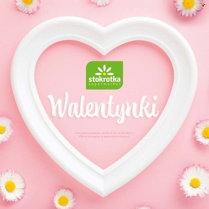 Gazetka Stokrotka Supermarket - 3.02.2022 - 16.02.2022. Strona 1