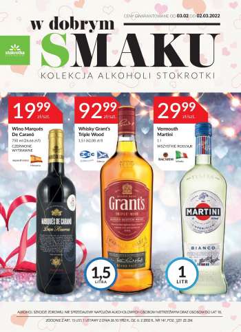 Gazetka Stokrotka Supermarket - 2.02.2022 - 2.03.2022.