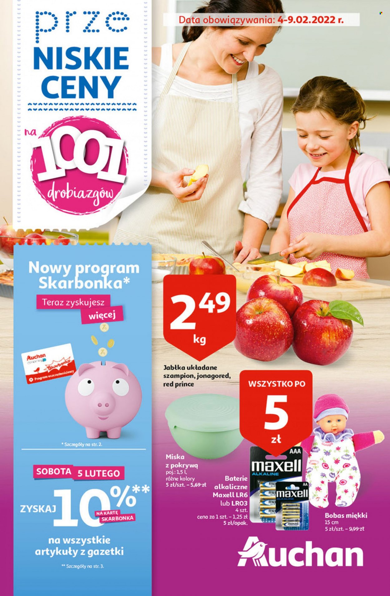 Gazetka Auchan - 4.02.2022 - 9.02.2022. Strona 1