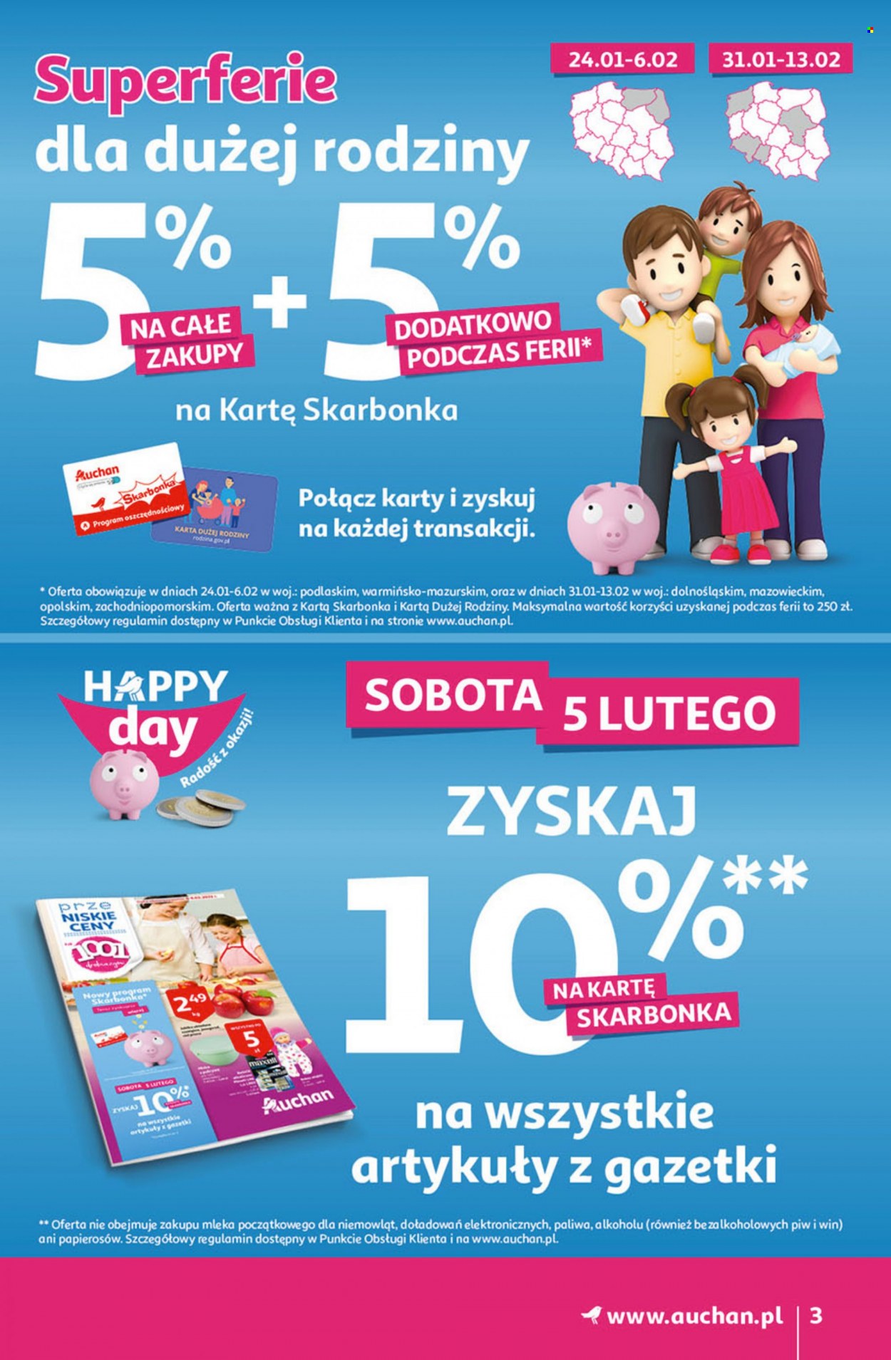 Gazetka Auchan - 4.02.2022 - 9.02.2022. Strona 3
