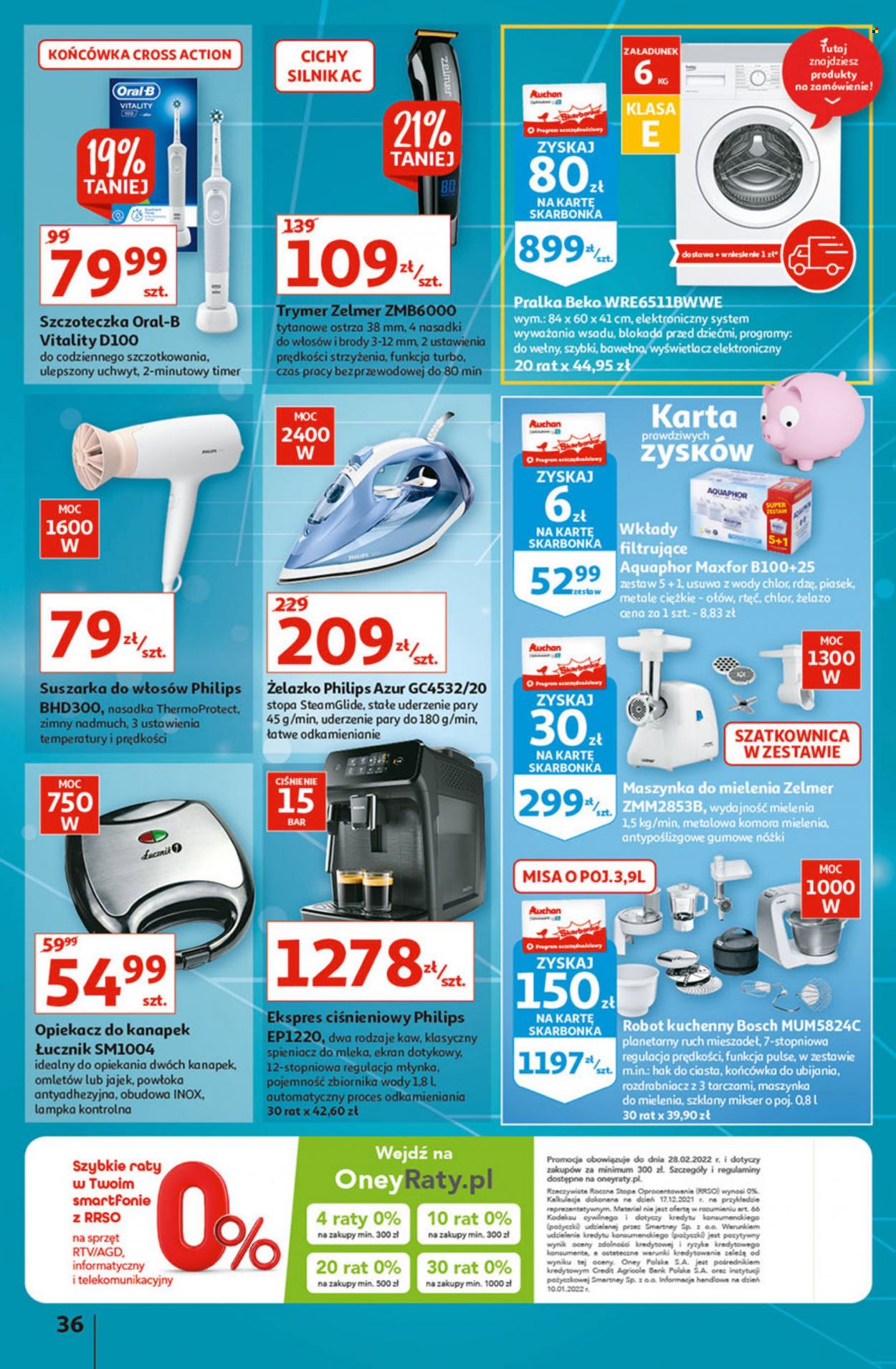 Gazetka Auchan - 4.02.2022 - 9.02.2022. Strona 36