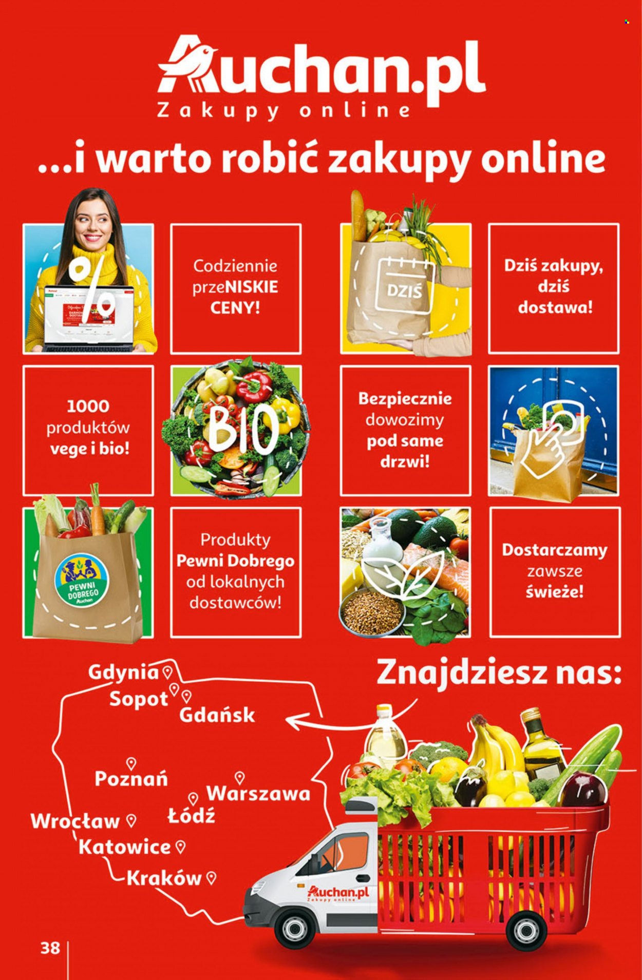Gazetka Auchan - 4.02.2022 - 9.02.2022. Strona 38