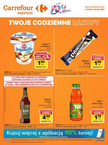Gazetka Carrefour Express - 8.02.2022 - 14.02.2022.