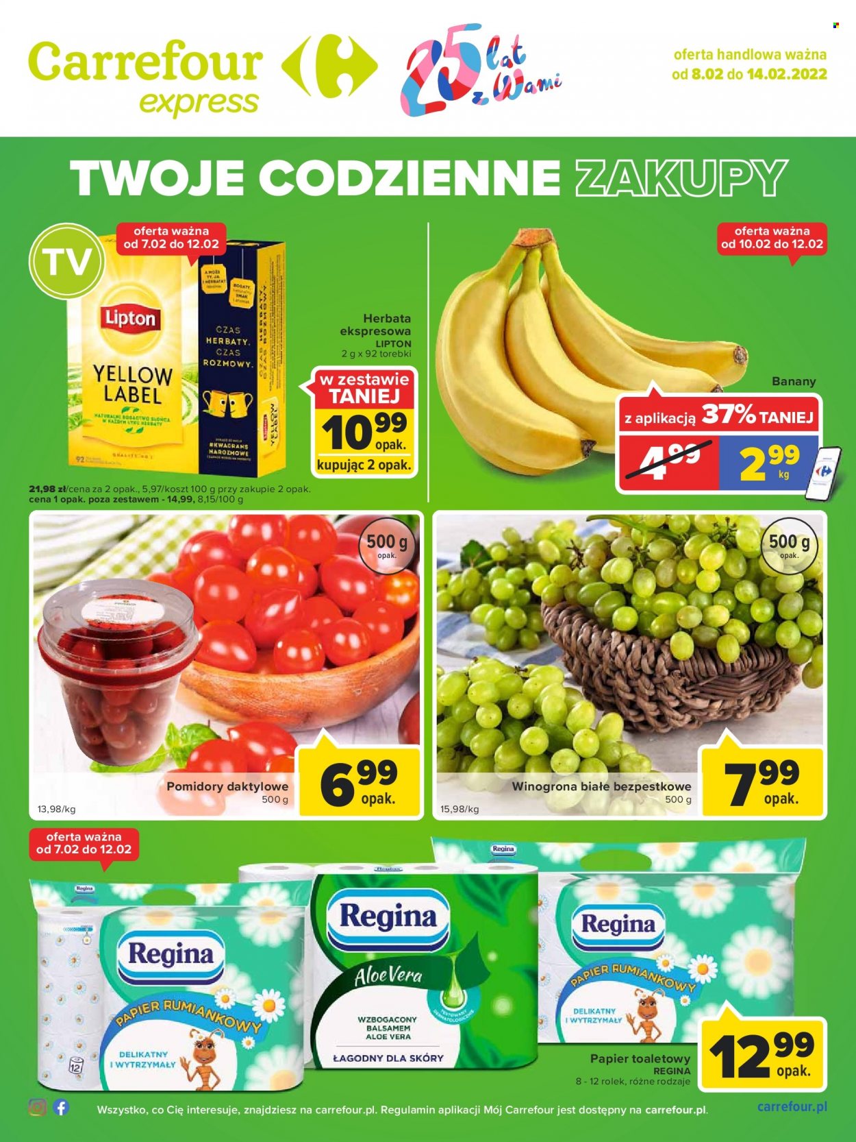 Gazetka Carrefour Express - 8.02.2022 - 14.02.2022. Strona 1