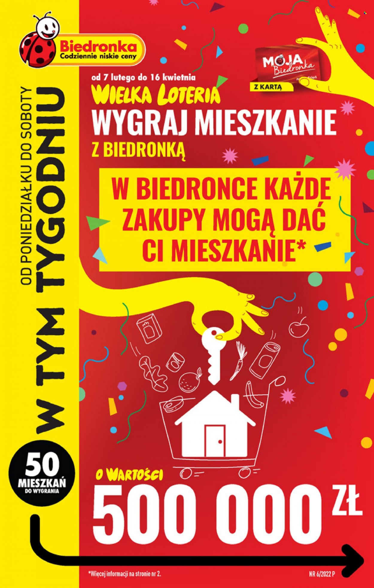 Gazetka Biedronka - 7.02.2022 - 12.02.2022. Strona 1