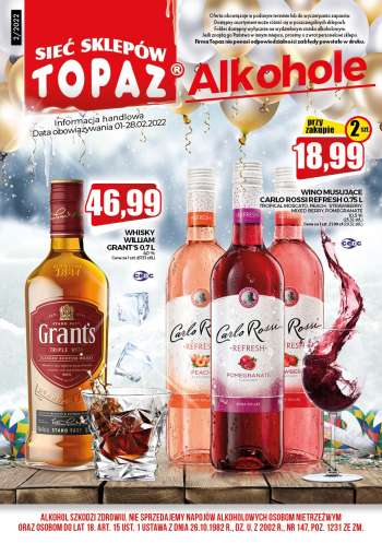 Gazetka Topaz - 1.02.2022 - 28.02.2022.