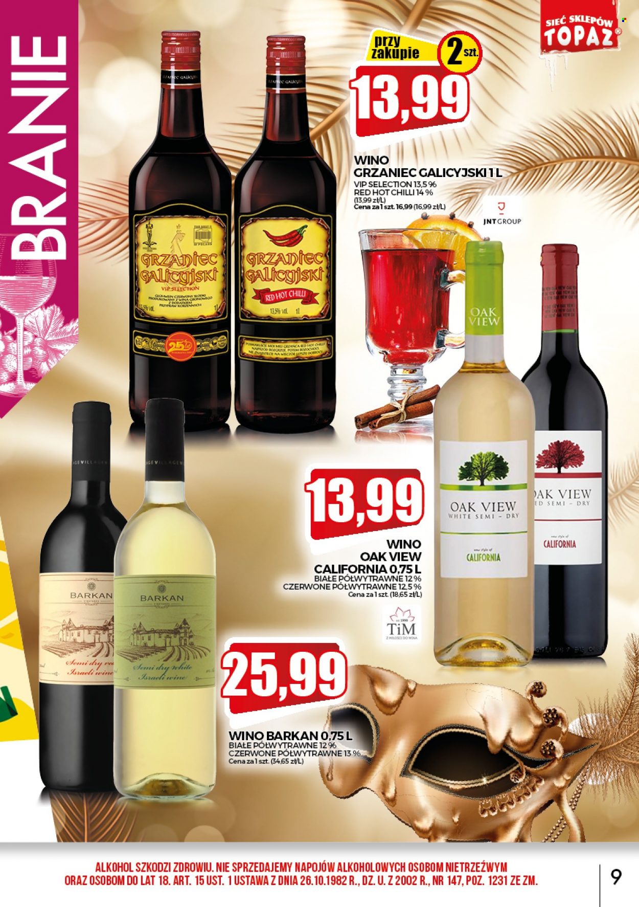 Gazetka Topaz - 1.02.2022 - 28.02.2022. Strona 9