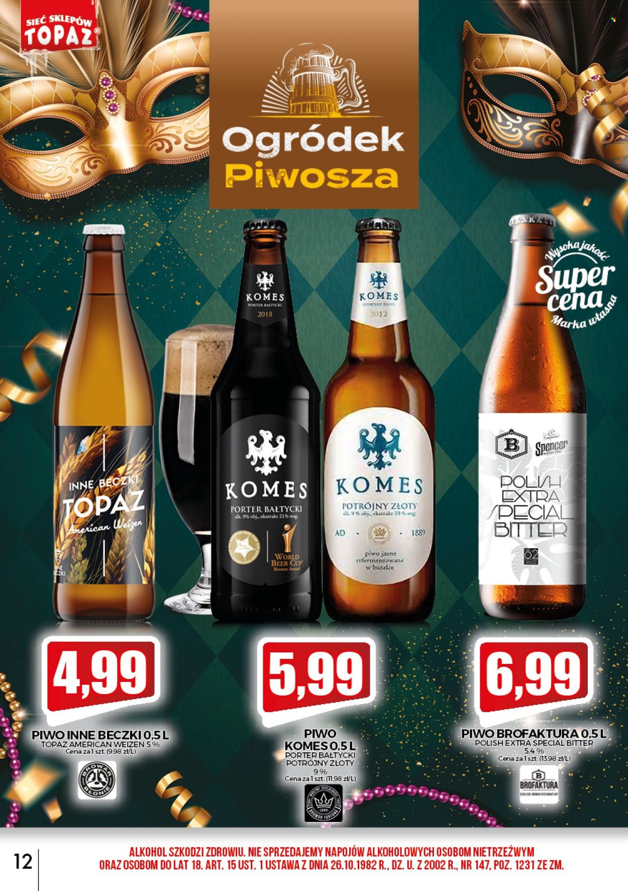 Gazetka Topaz - 1.02.2022 - 28.02.2022. Strona 12