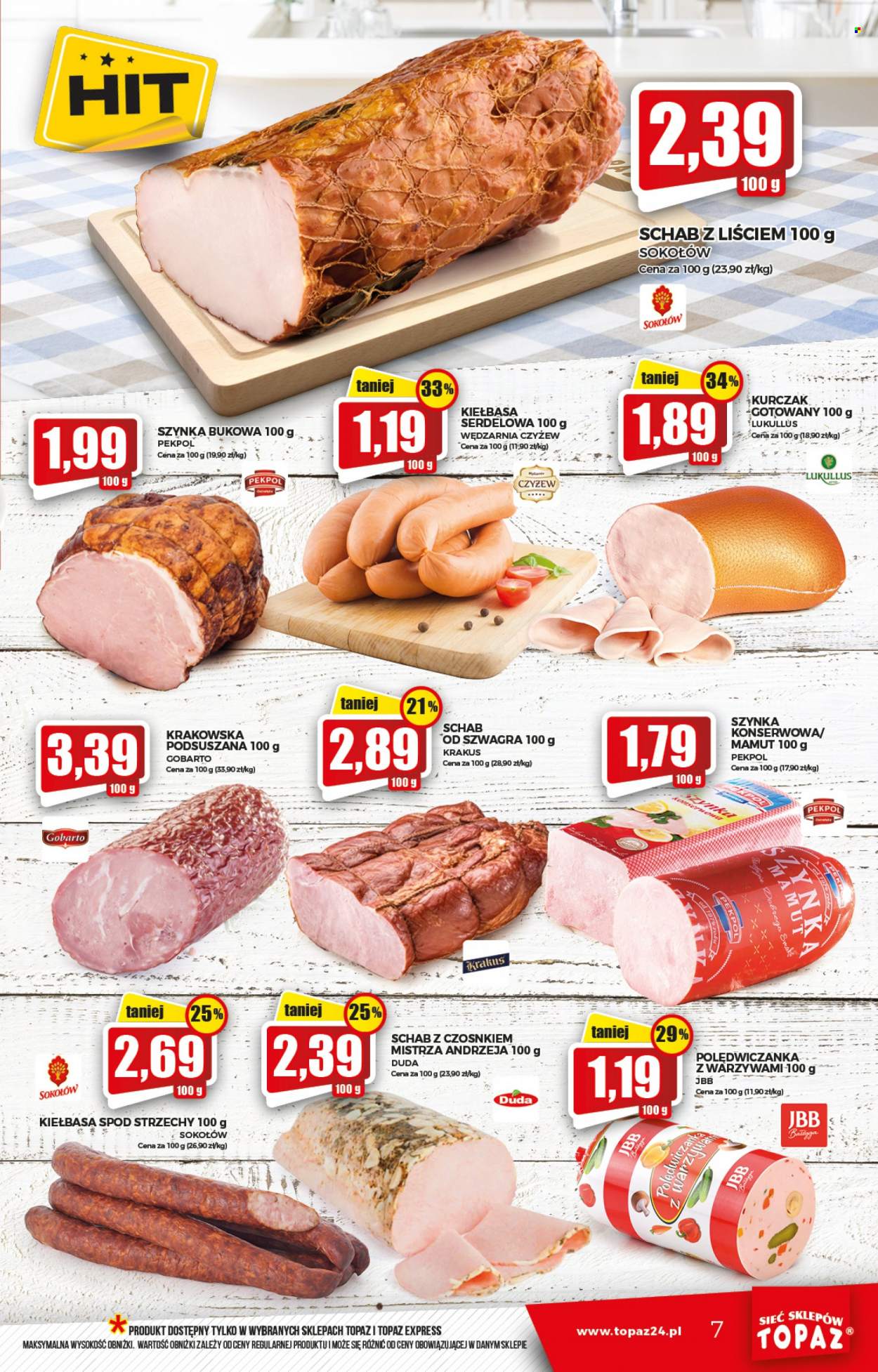 Gazetka Topaz - 10.02.2022 - 16.02.2022. Strona 7