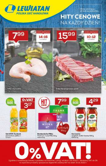 Gazetka Lewiatan - 10.02.2022 - 16.02.2022.
