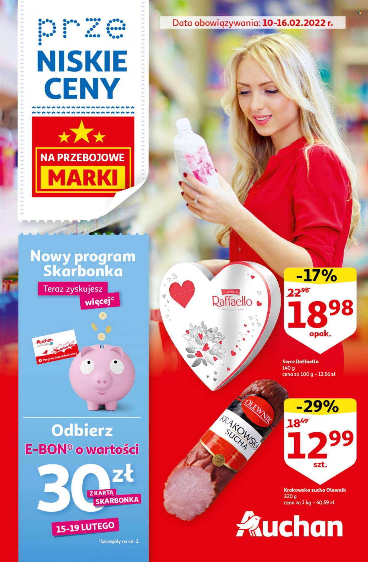 Gazetka Auchan - 10.02.2022 - 16.02.2022. Strona 1