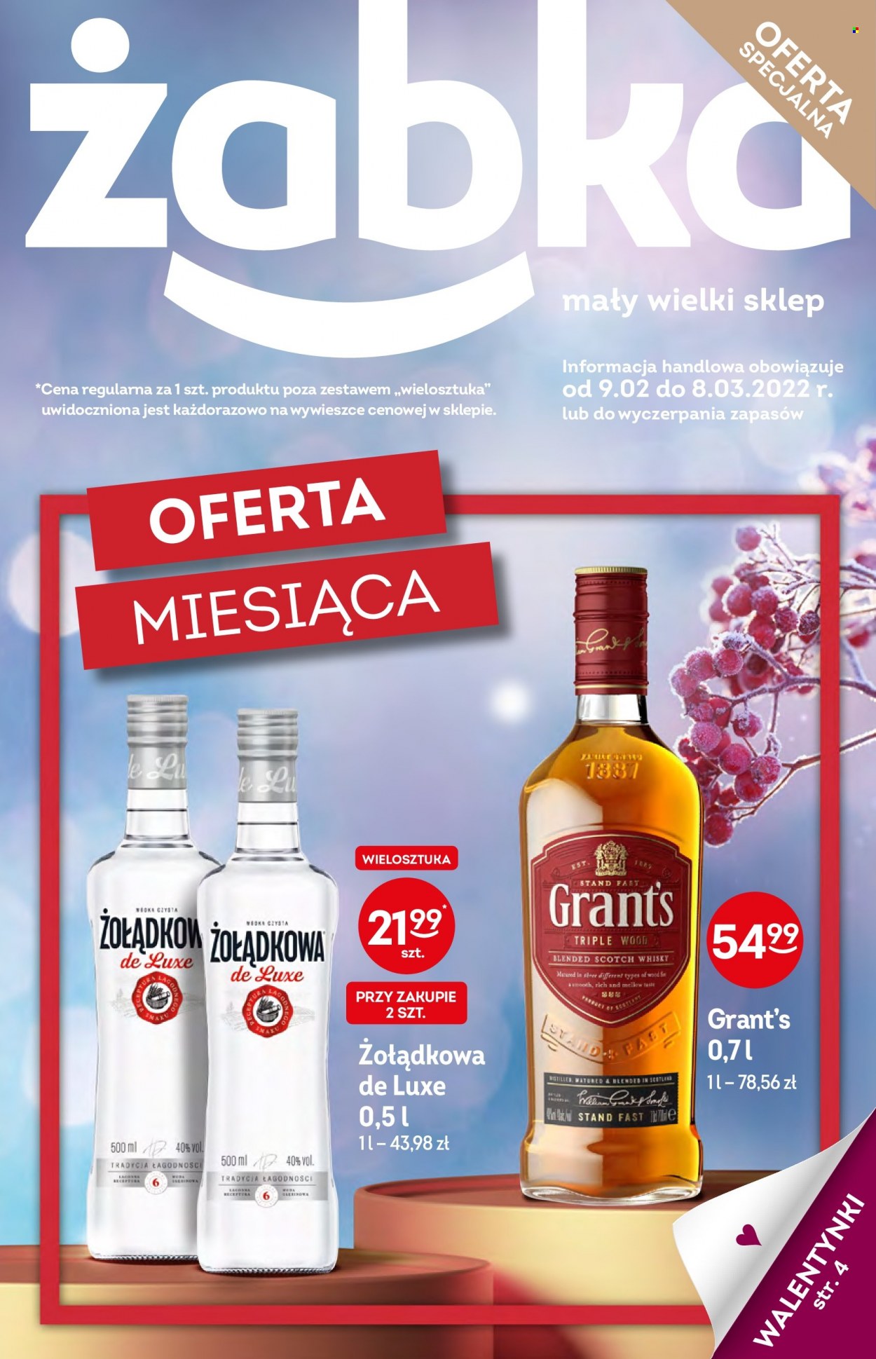 Gazetka Żabka - 9.02.2022 - 8.03.2022. Strona 1