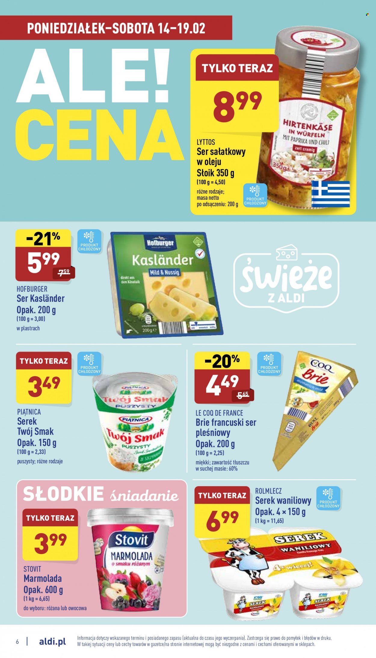 Gazetka ALDI - 14.02.2022 - 19.02.2022. Strona 6