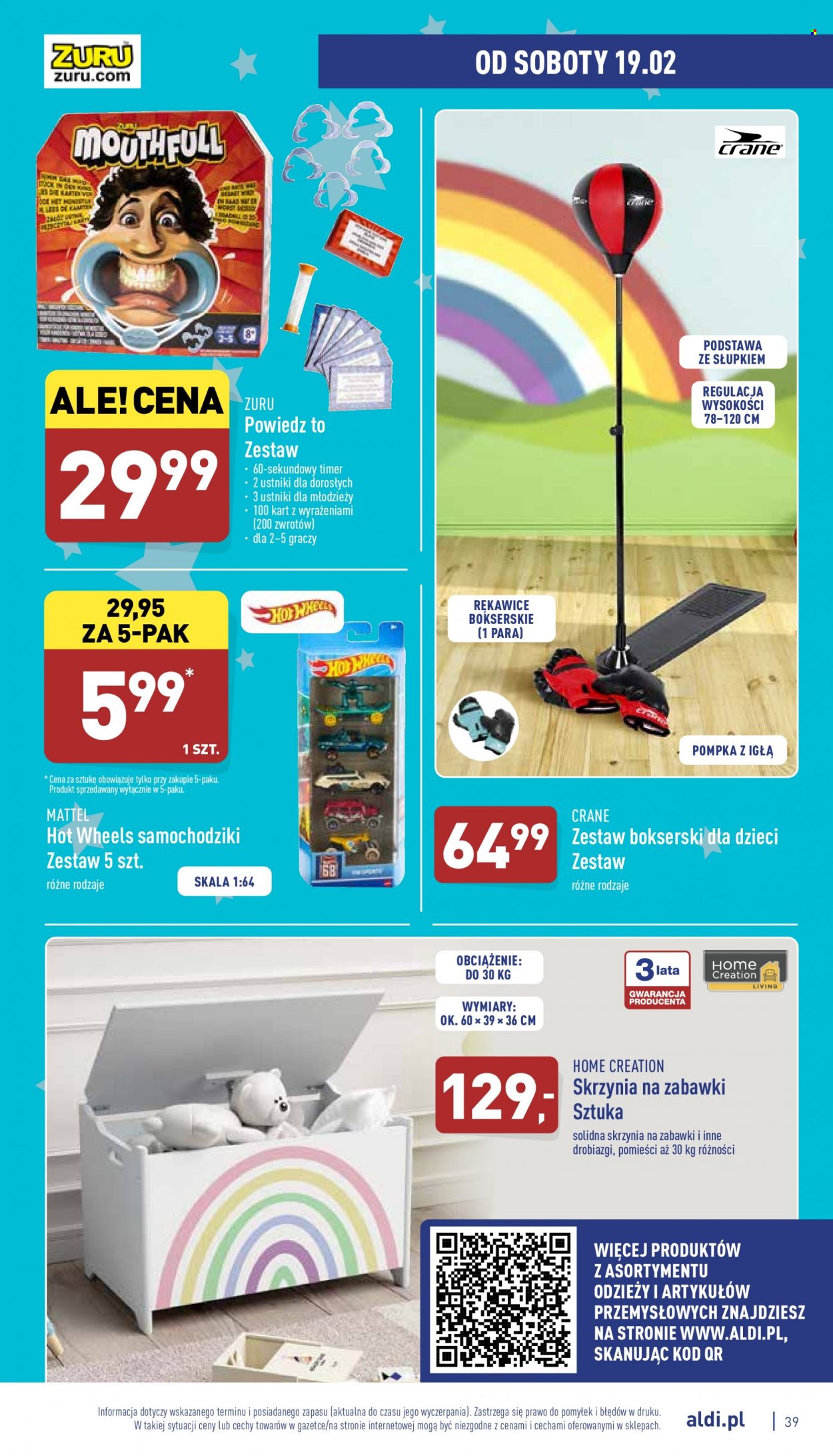 Gazetka ALDI - 14.02.2022 - 19.02.2022. Strona 39