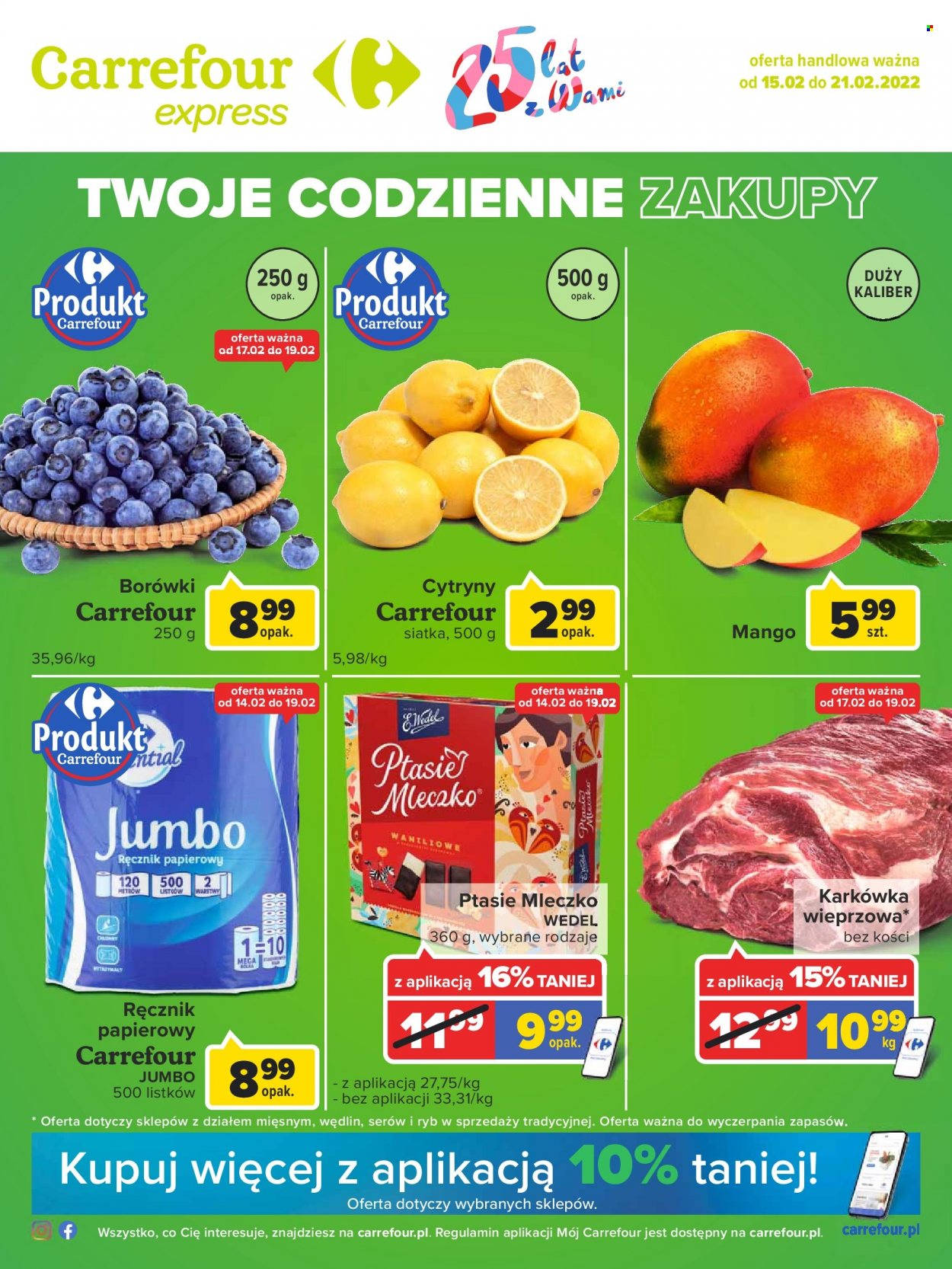 Gazetka Carrefour Express - 15.02.2022 - 21.02.2022. Strona 1