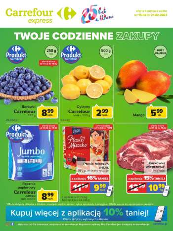 Gazetka Carrefour Express - 15.02.2022 - 21.02.2022.