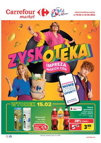 Gazetka Carrefour Market - 15.02.2022 - 21.02.2022.