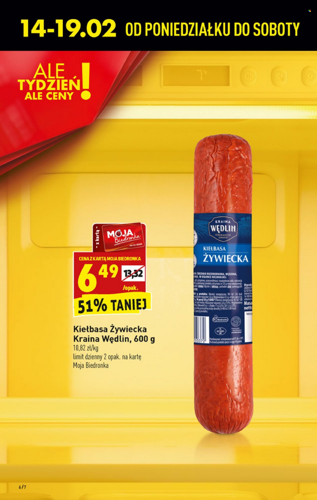 Gazetka Biedronka - 14.02.2022 - 19.02.2022. Strona 6