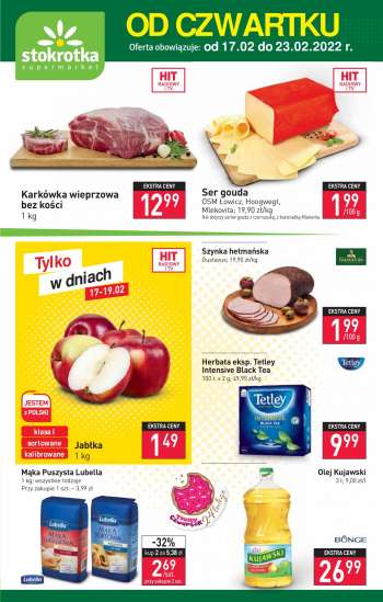 Gazetka Stokrotka Supermarket - 17.02.2022 - 23.02.2022.