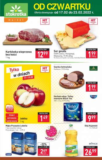 Gazetka Stokrotka Market - 17.02.2022 - 23.02.2022.