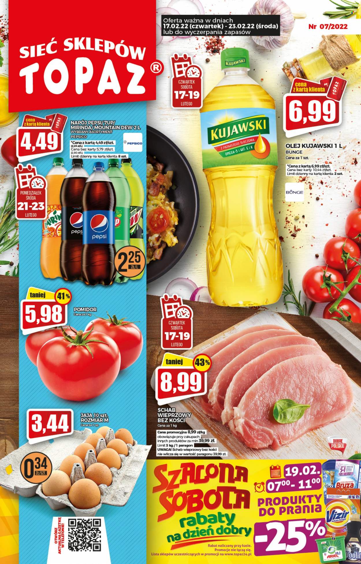 Gazetka Topaz - 17.02.2022 - 23.02.2022. Strona 1