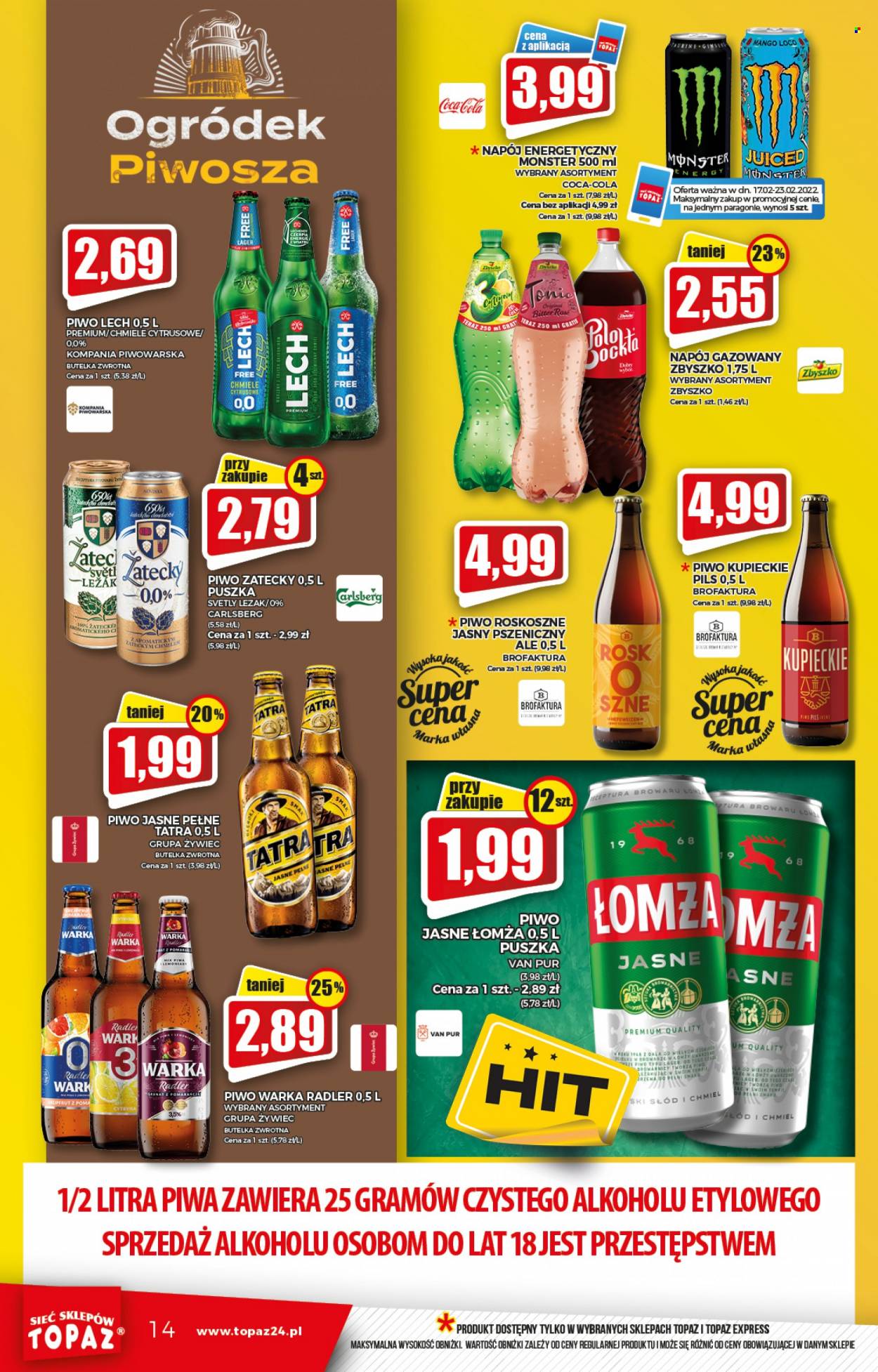 Gazetka Topaz - 17.02.2022 - 23.02.2022. Strona 14