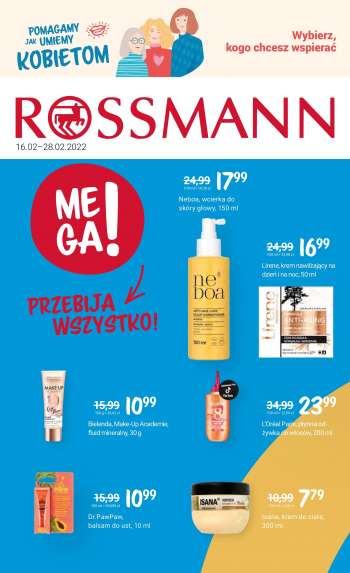 Gazetka Rossmann - 16.02.2022 - 28.02.2022.