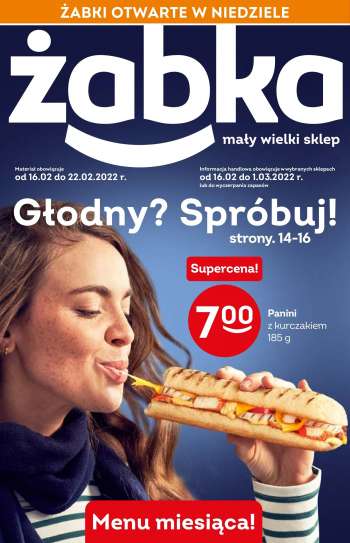Gazetka Żabka - 16.02.2022 - 22.02.2022.