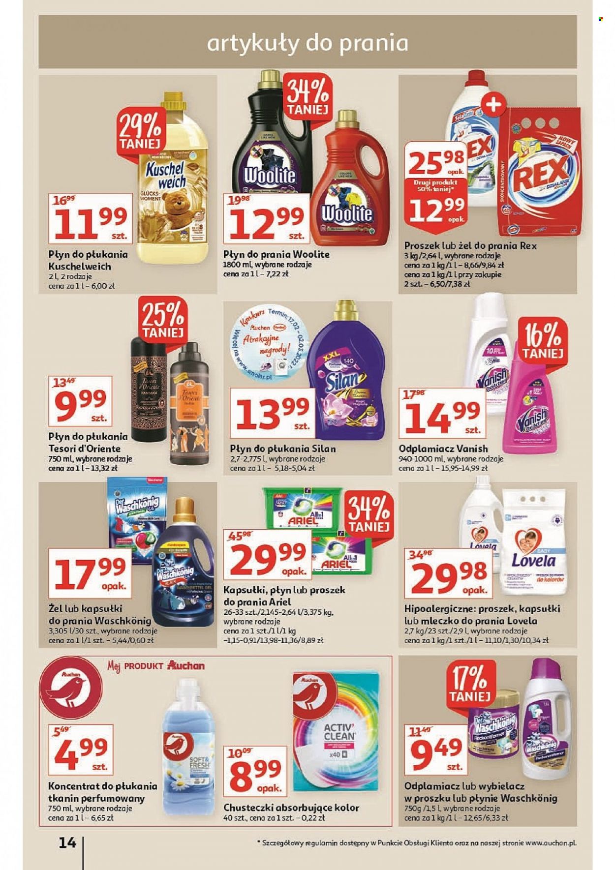 Gazetka Auchan - 17.02.2022 - 23.02.2022. Strona 14