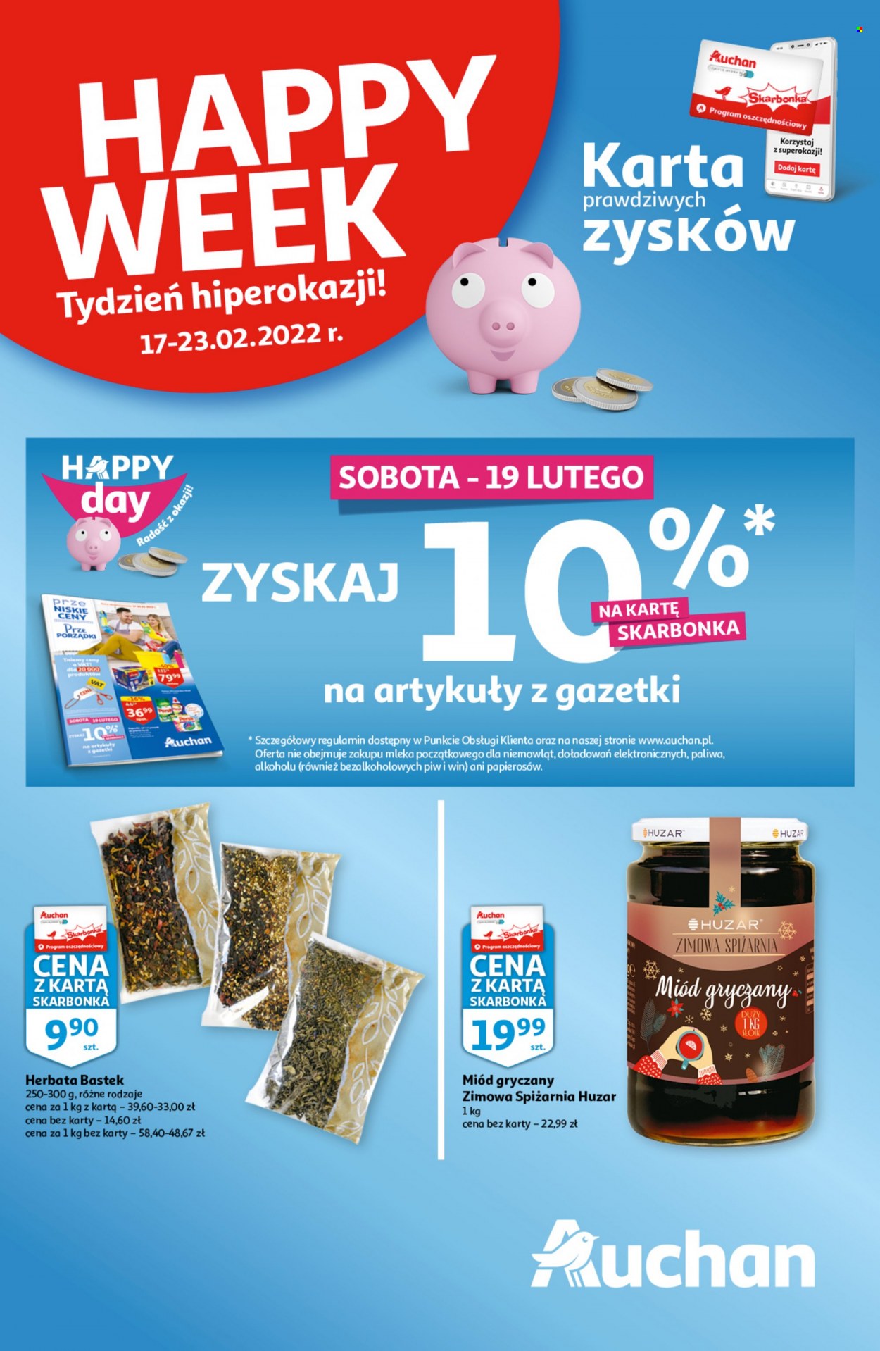 Gazetka Auchan - 17.02.2022 - 23.02.2022. Strona 1