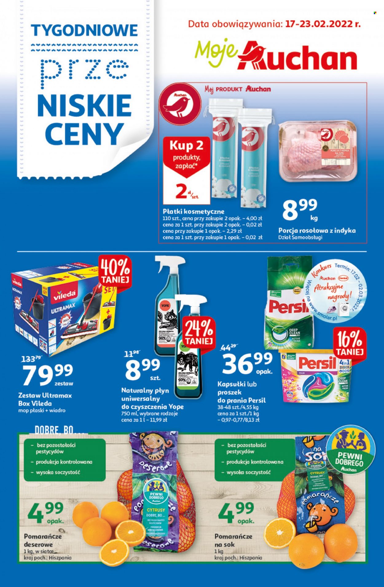 Gazetka Auchan - 17.02.2022 - 23.02.2022. Strona 1
