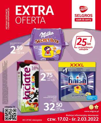 Gazetka Selgros - 17.02.2022 - 2.03.2022.