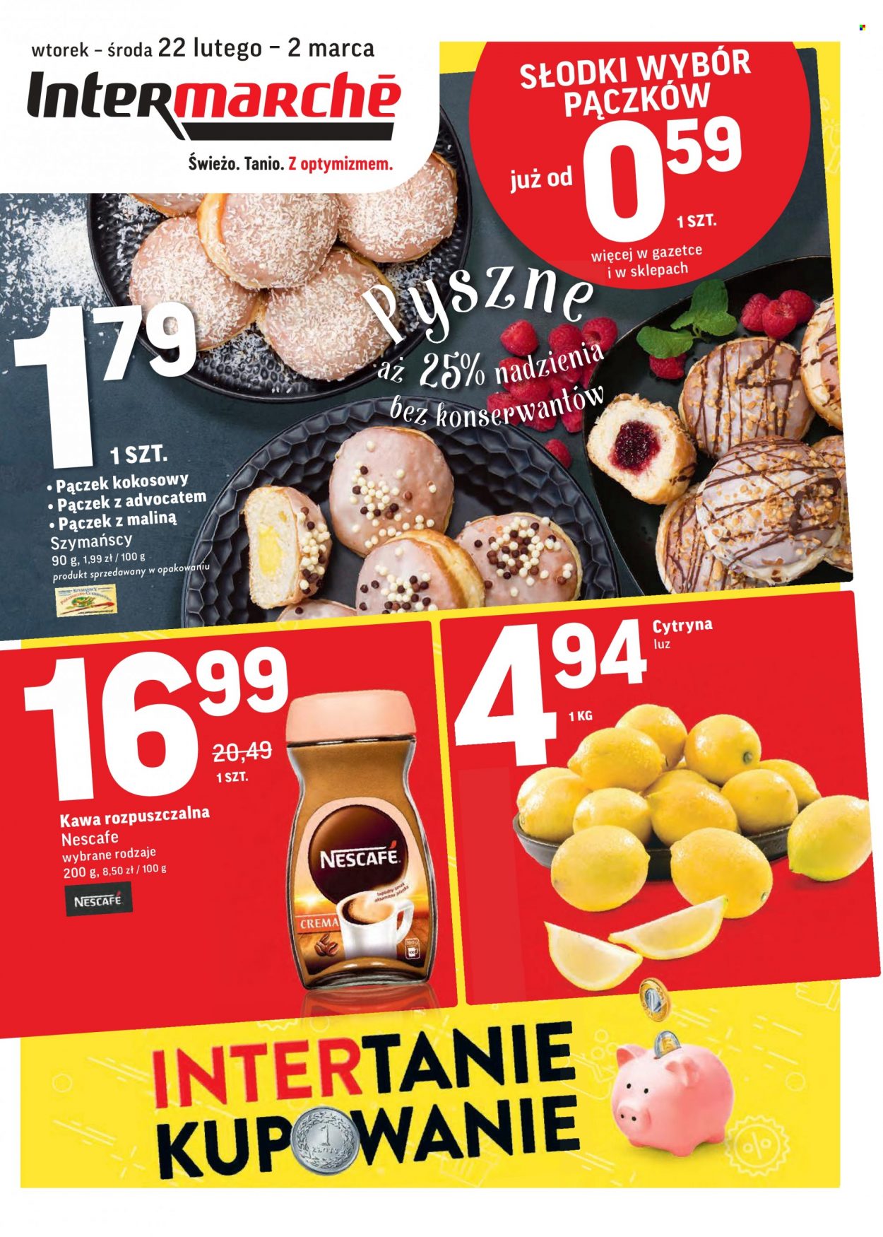 Gazetka Intermarché - 22.02.2022 - 2.03.2022. Strona 1