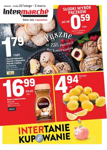 Gazetka Intermarché - 22.02.2022 - 2.03.2022.