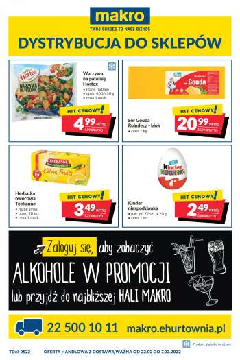 Gazetka Makro - 22.02.2022 - 7.03.2022.