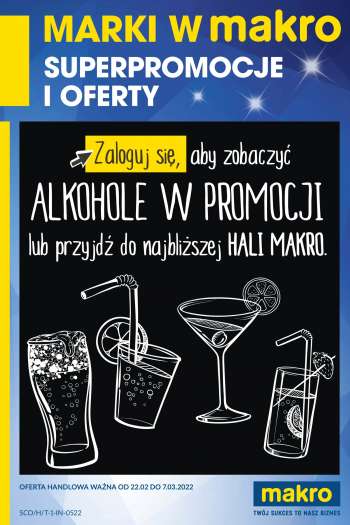 Gazetka Makro - 22.02.2022 - 7.03.2022.