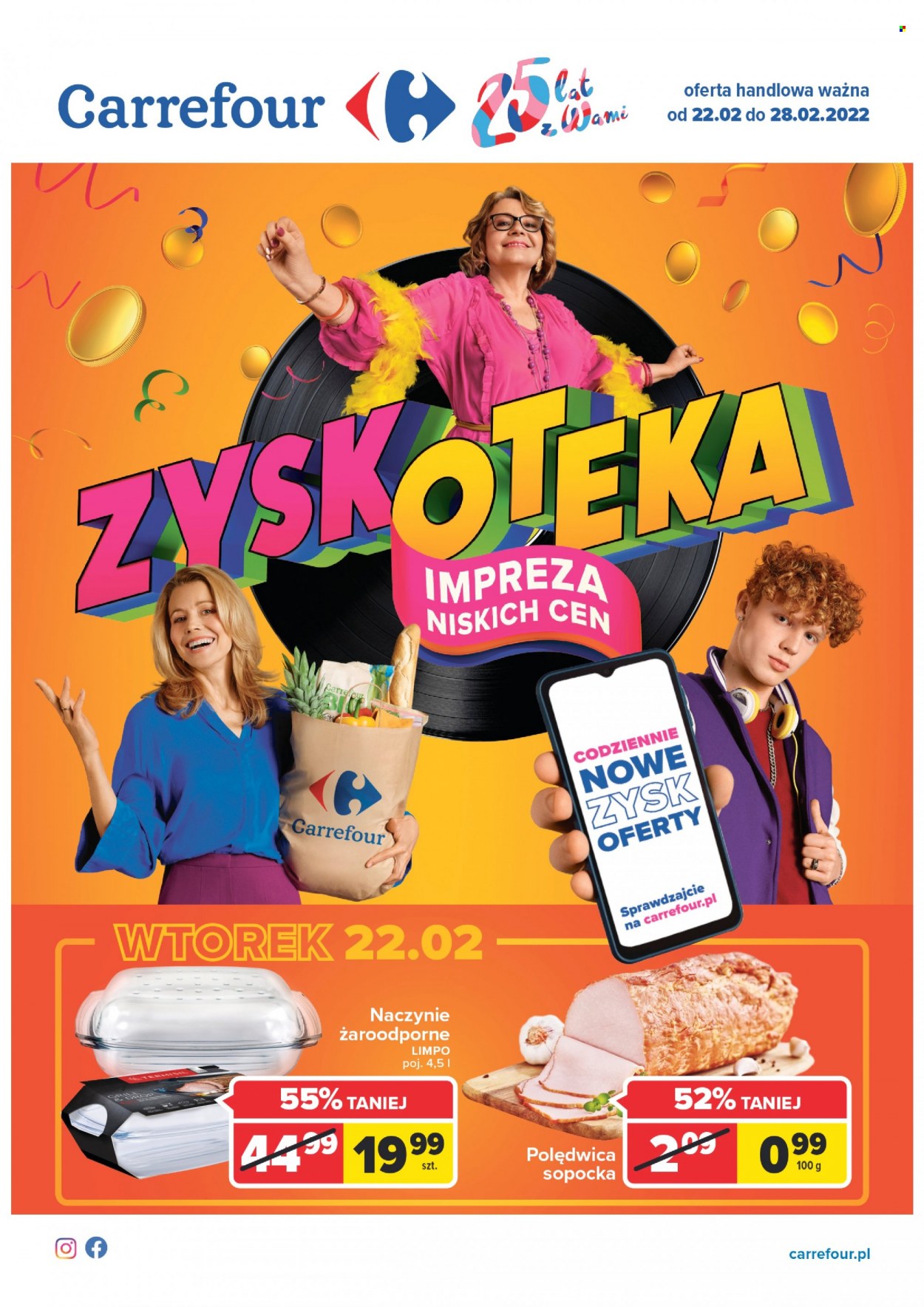 Gazetka Carrefour - 22.02.2022 - 28.02.2022. Strona 1