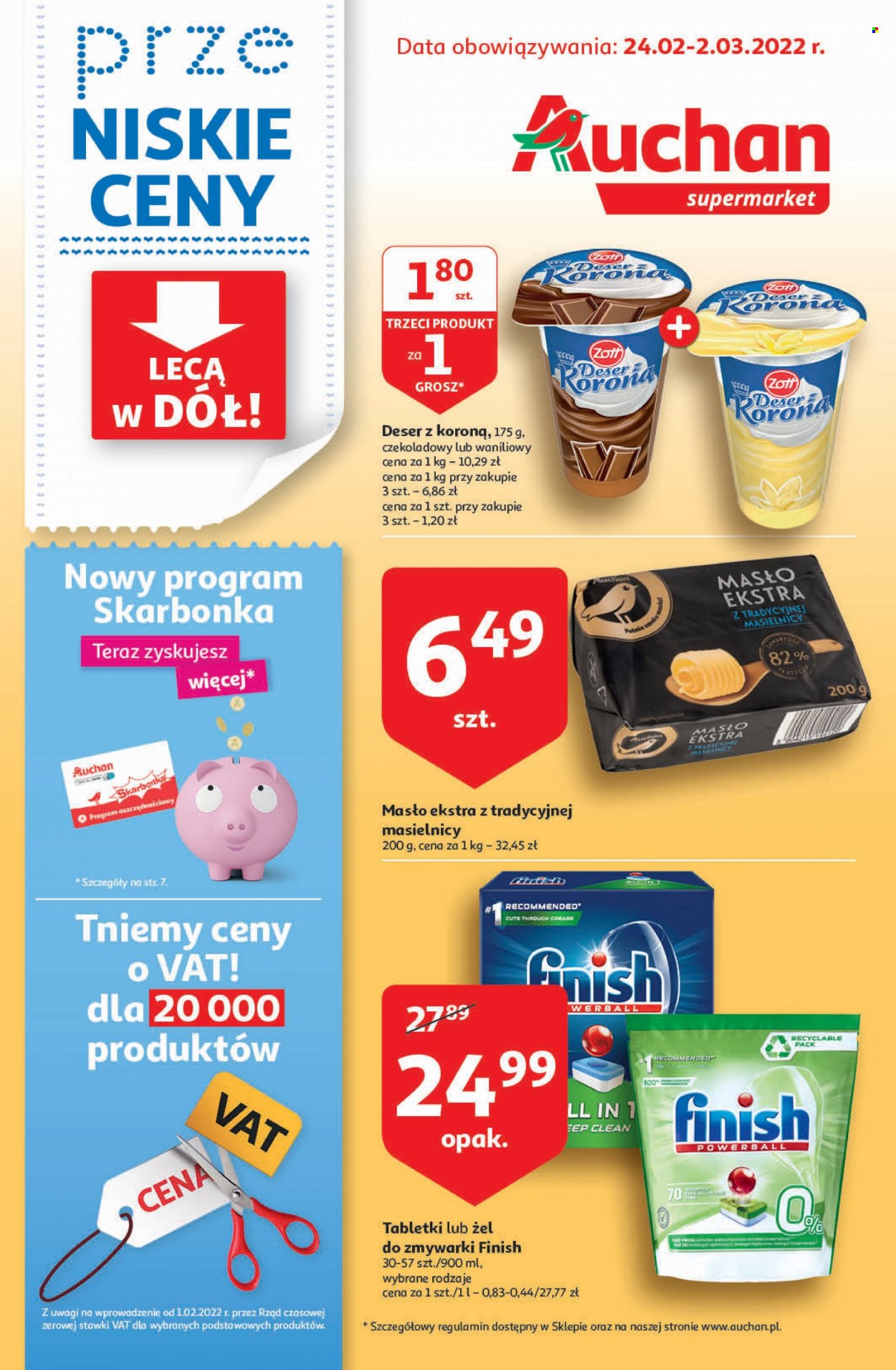 Gazetka Auchan - 24.02.2022 - 2.03.2022. Strona 1