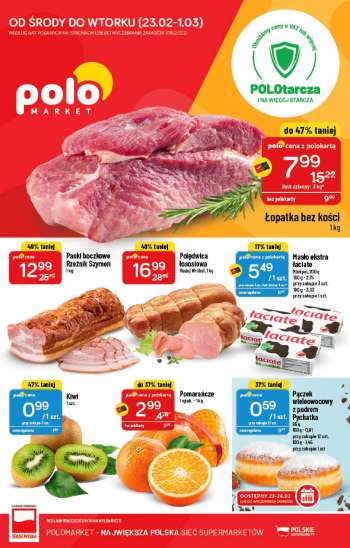 Gazetka Polomarket - 23.02.2022 - 1.03.2022.