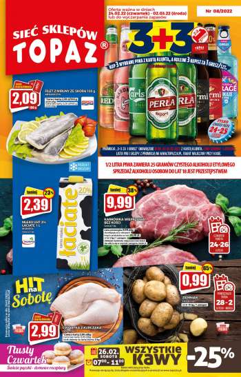 Gazetka Topaz - 24.02.2022 - 2.03.2022.