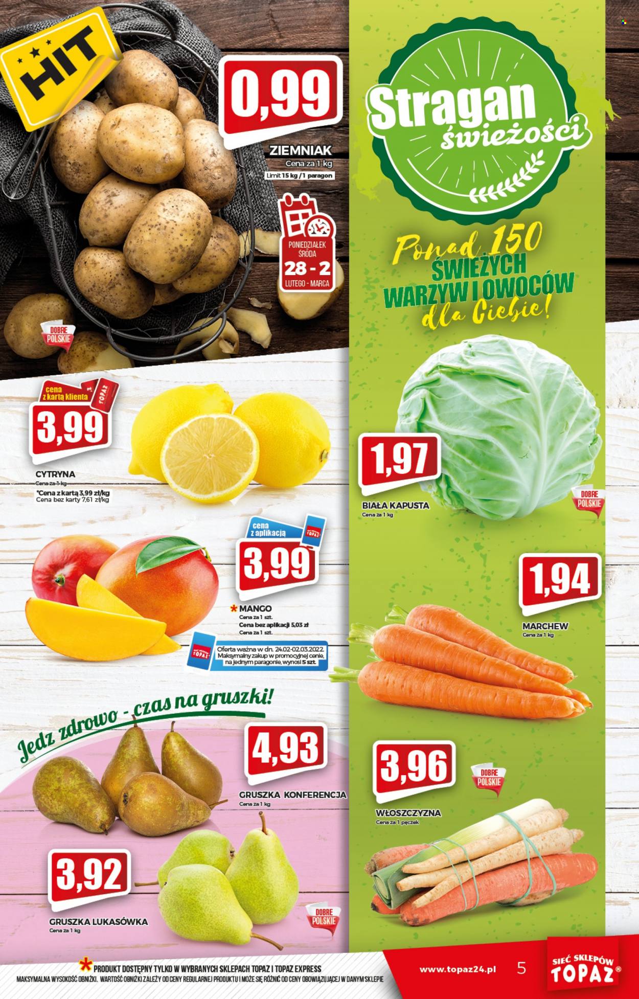 Gazetka Topaz - 24.02.2022 - 2.03.2022. Strona 5